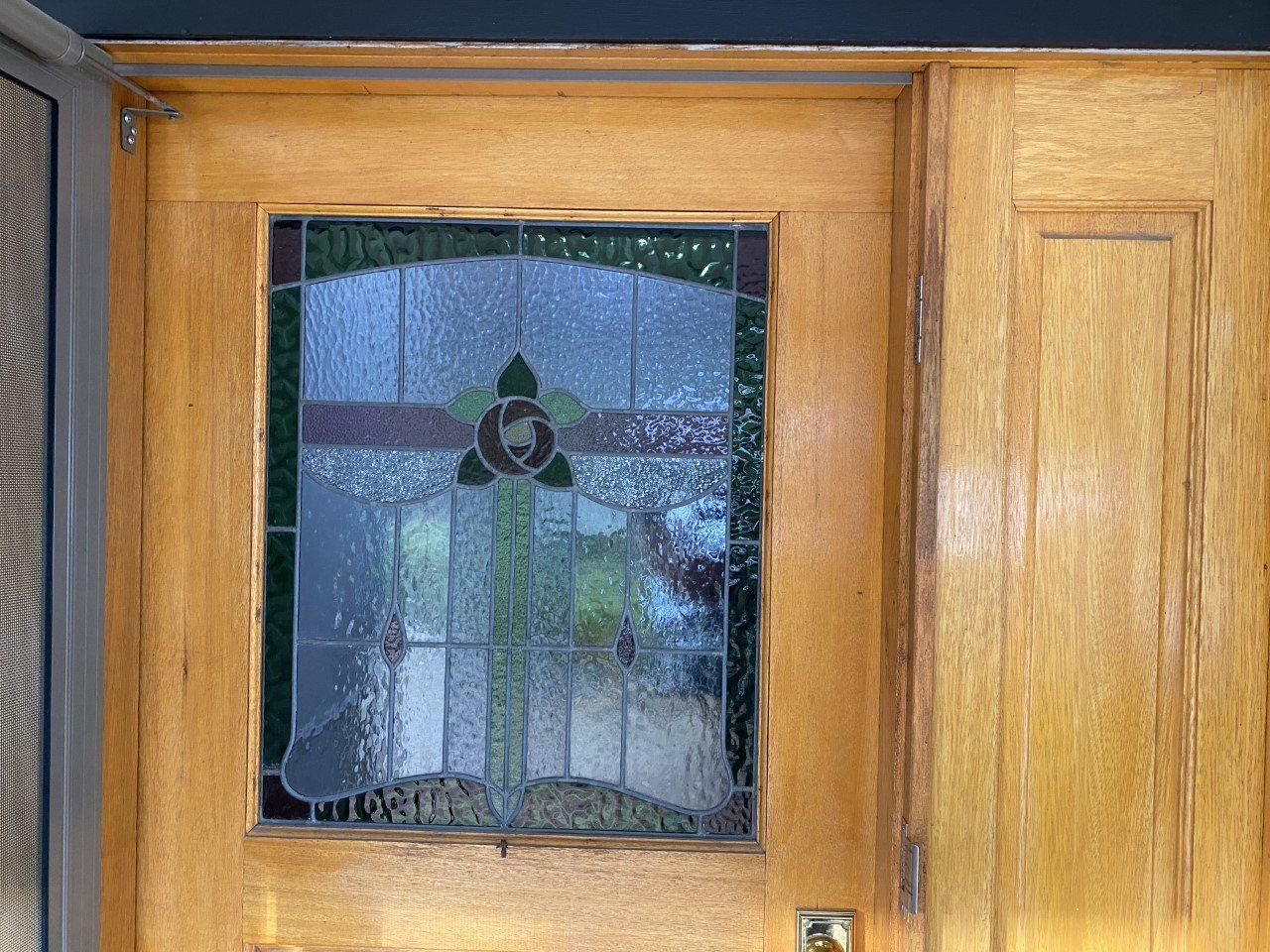 Pet Door Installation Before & After