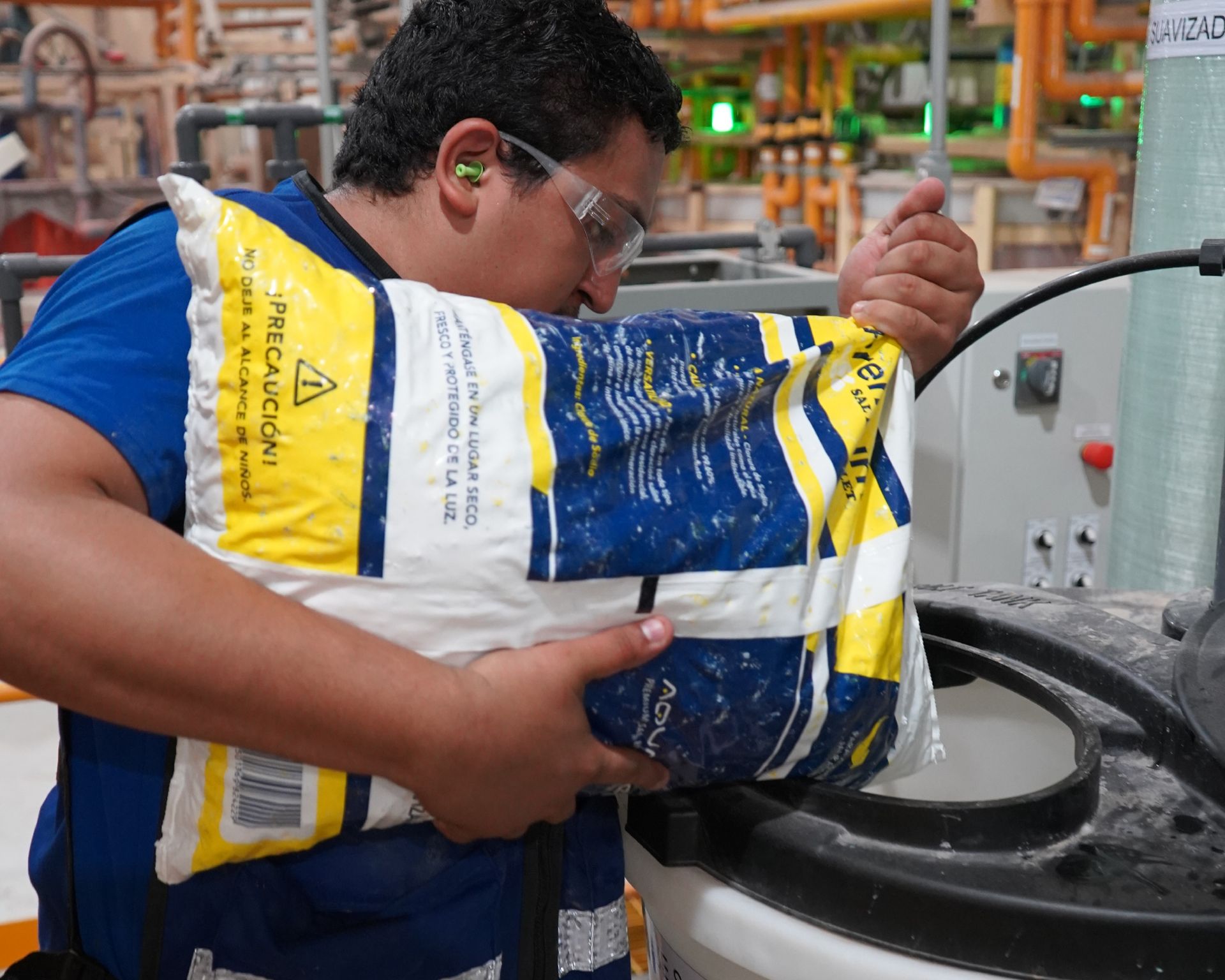 Medios filtrantes granulados