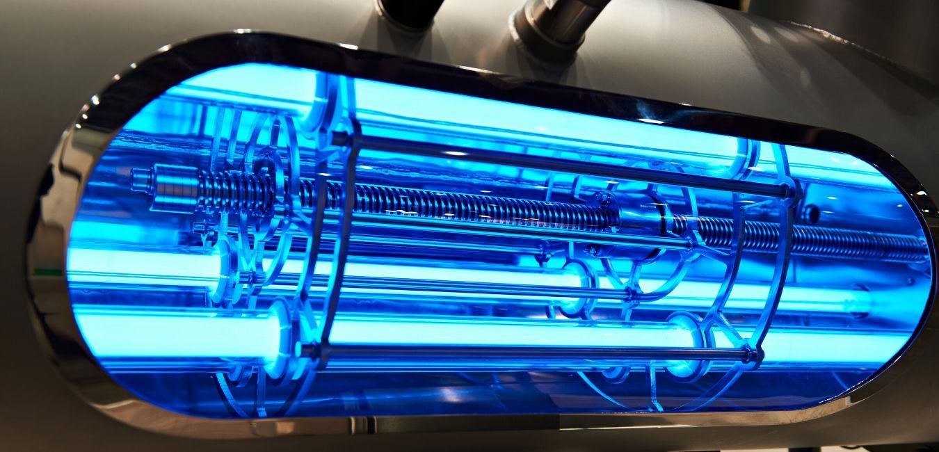 Sistema UV para desinfección de agua