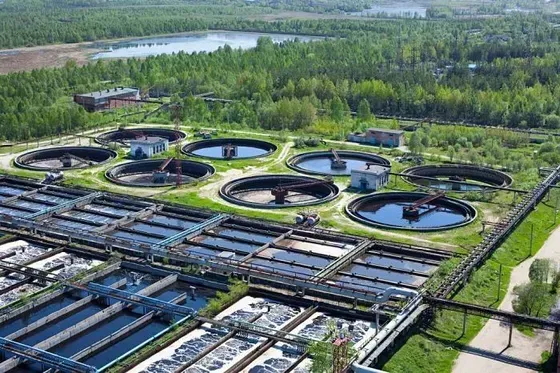 Planta de tratamiento de agua vista general