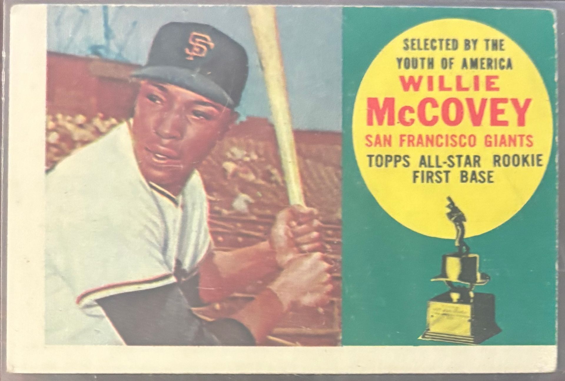 willie McCovey baseball card