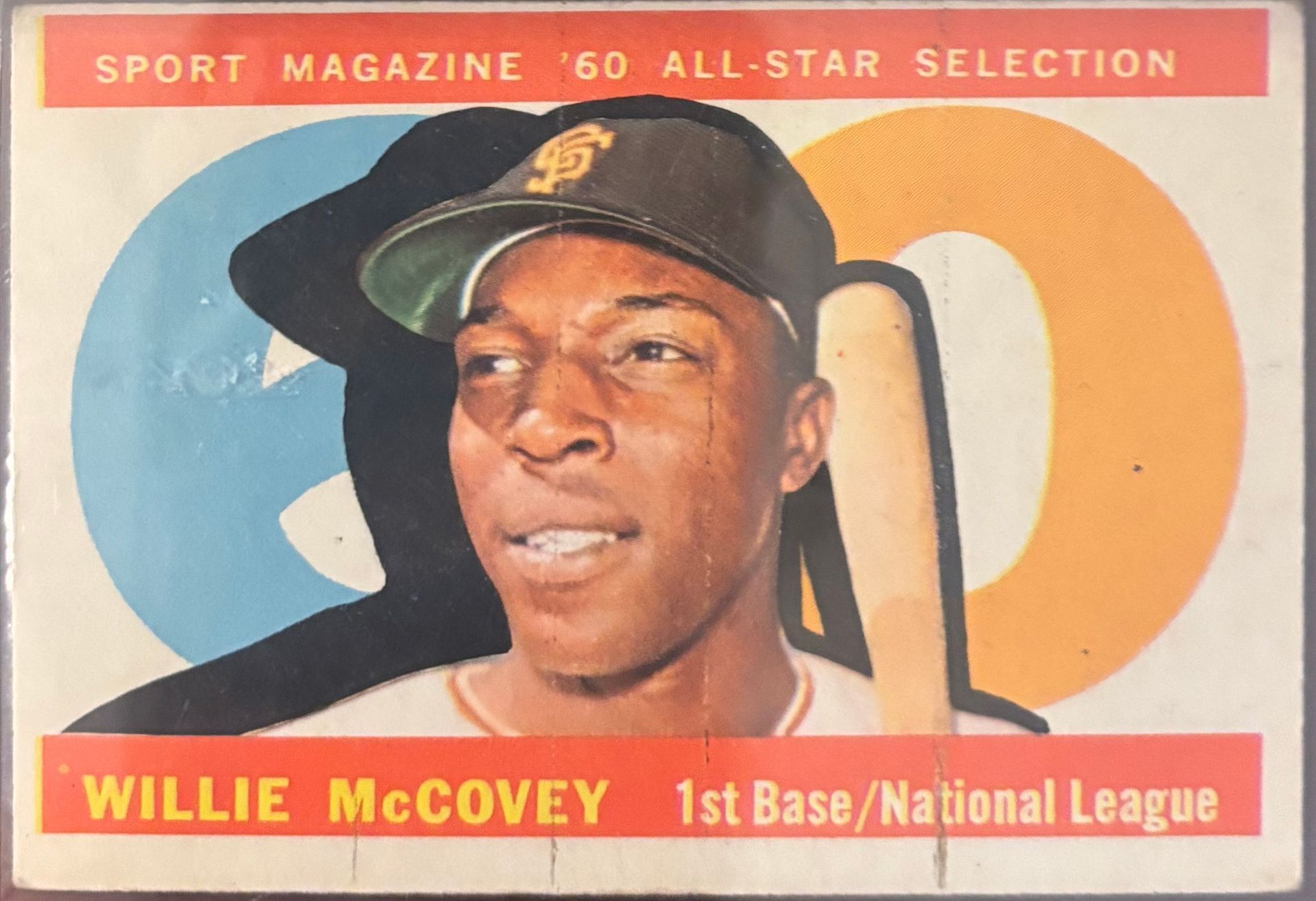 Willie McCovey baseball sports card