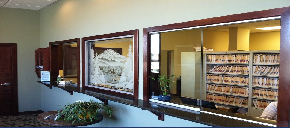 Custom Glass Installation — Glass with Print in Gig Harbor, WA