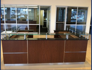 Custom Glass Company — Glass Counter Top in Gig Harbor, WA