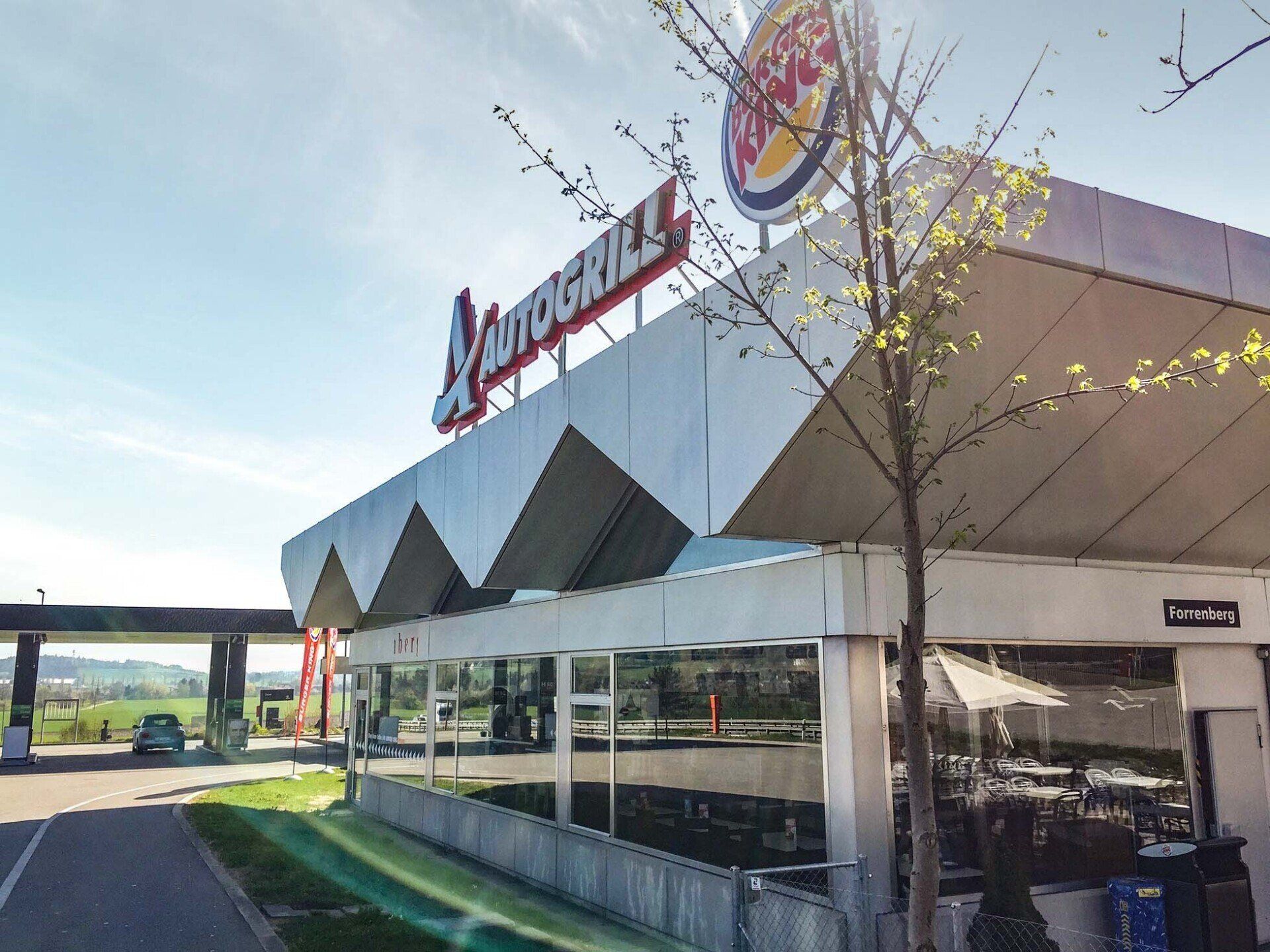 Raststätte Forrenberg Aussenansicht