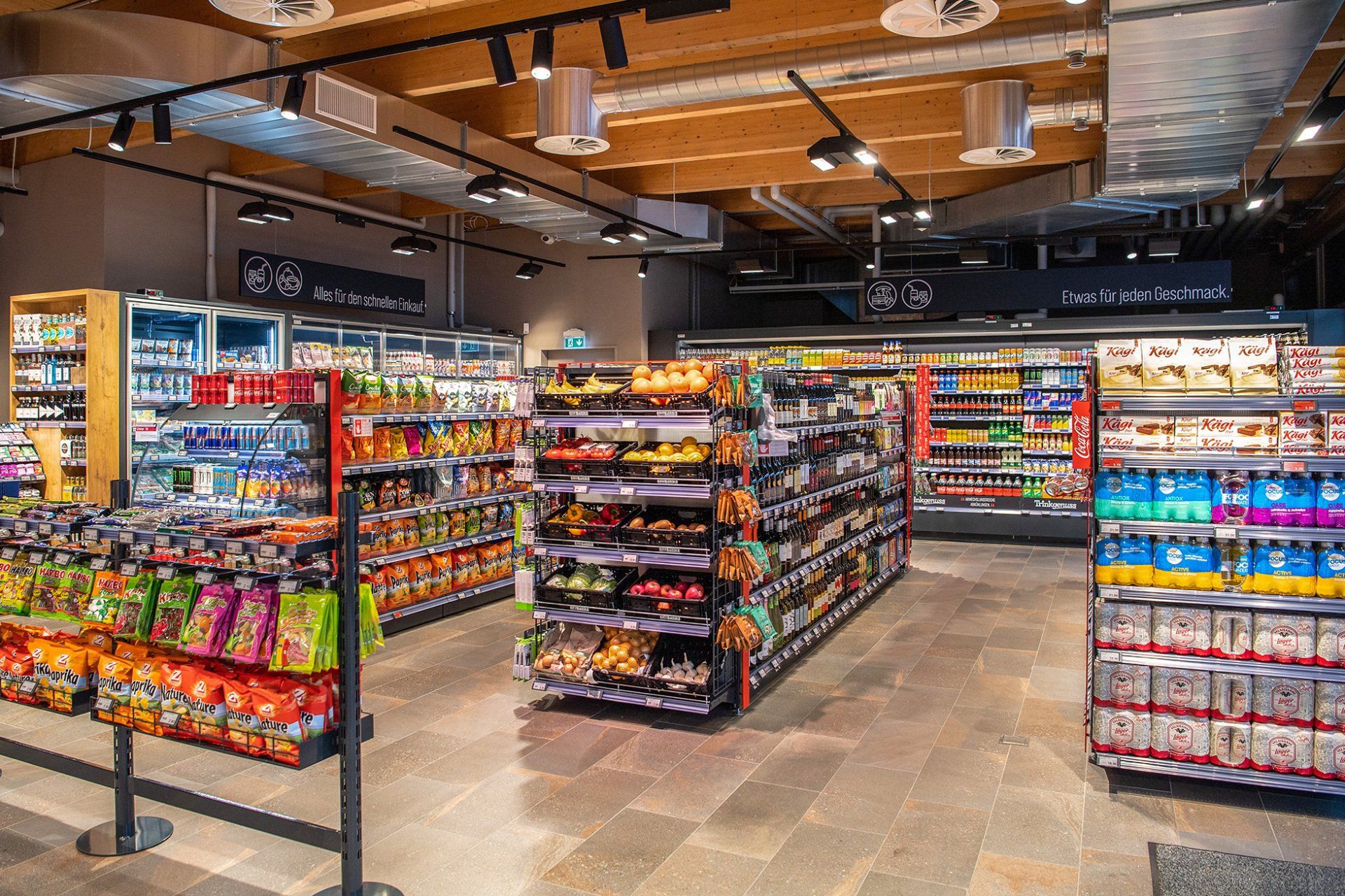 Raststätte Pieterlen Shop