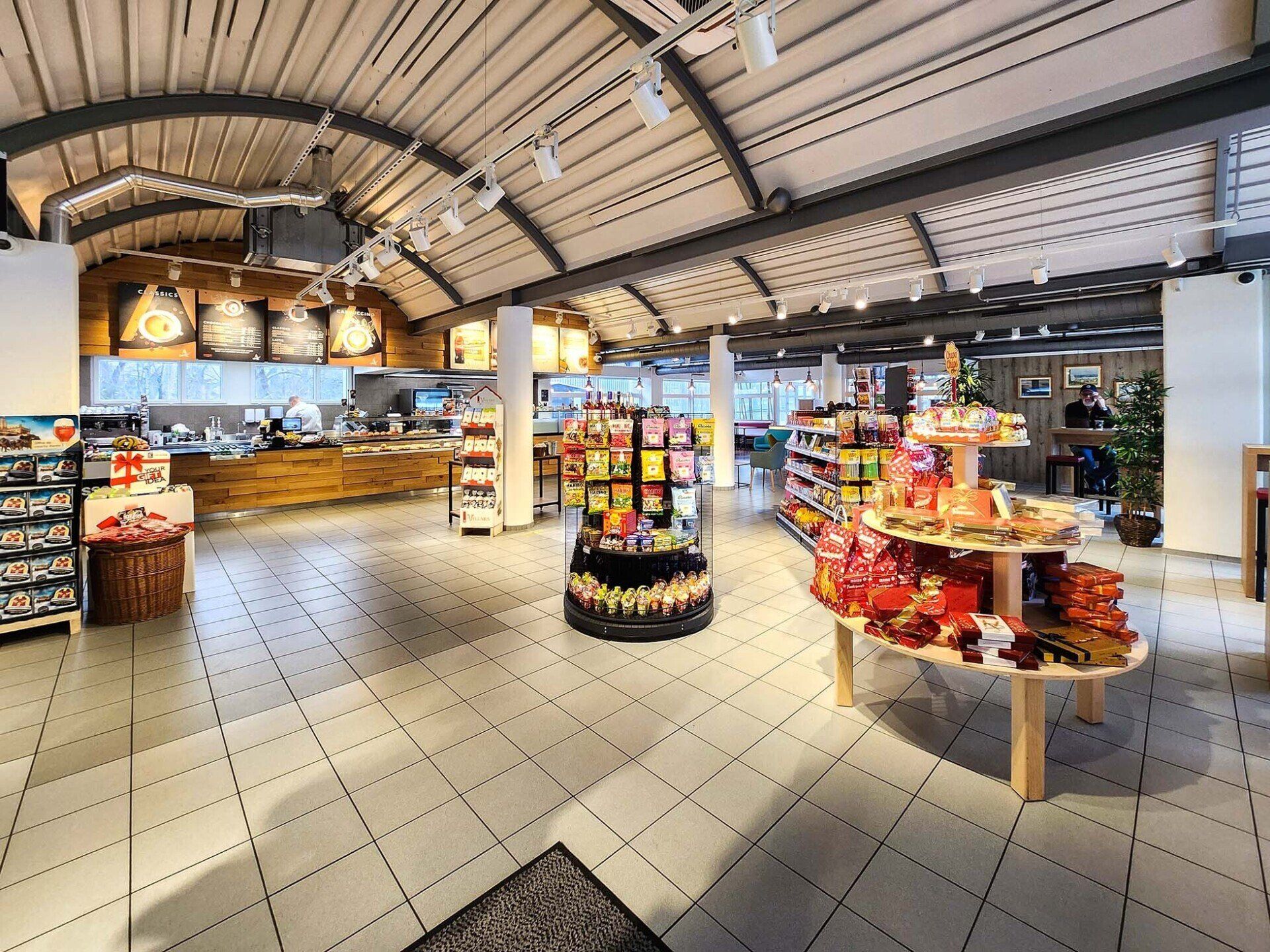 Raststätte St. Margrethen Ansicht Counters