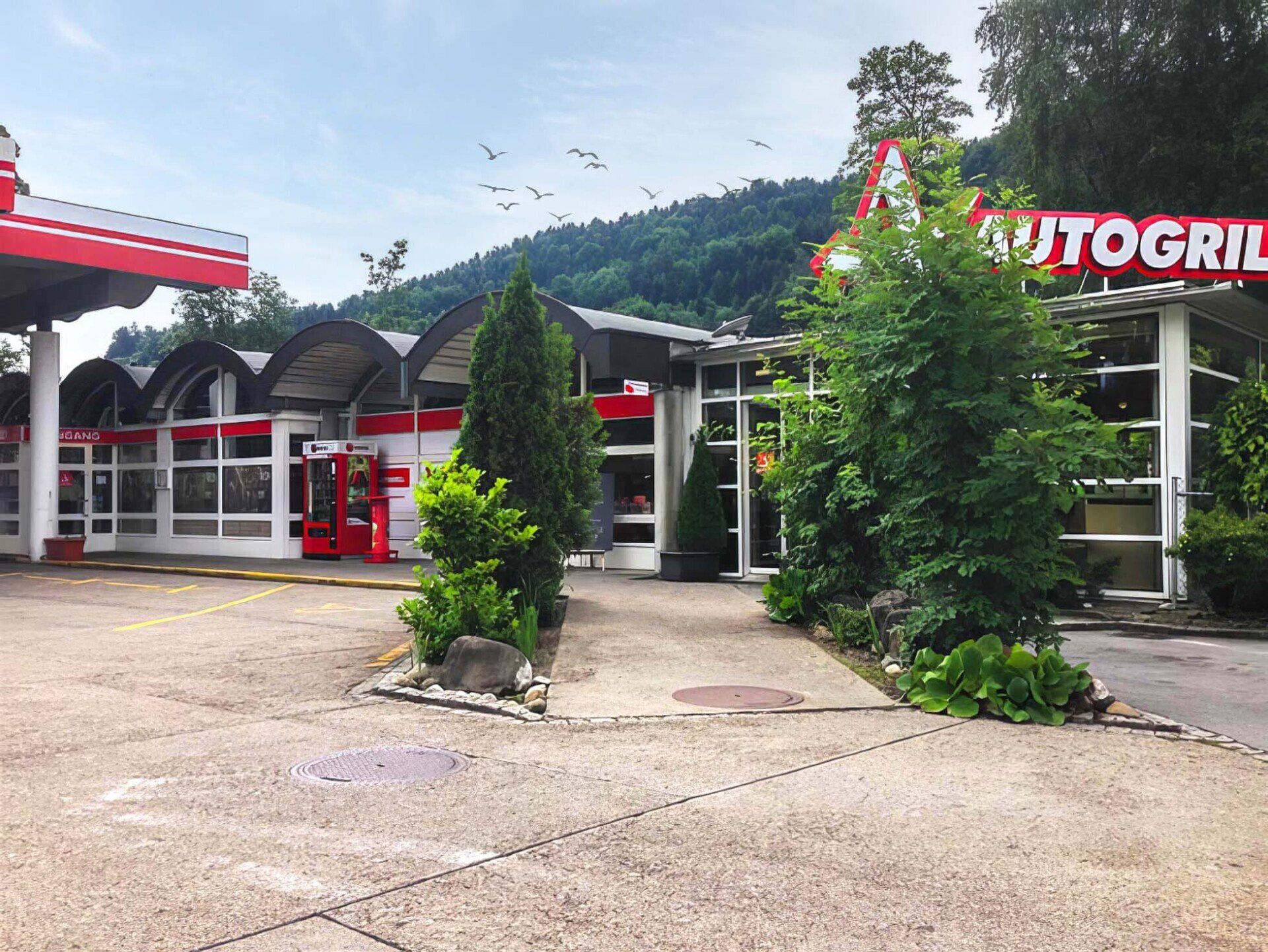 Raststätte St. Margrethen Aussenansicht