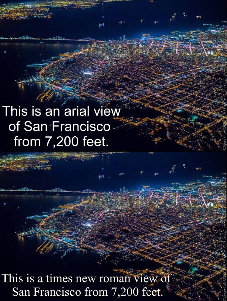 This is an arial view of San Francisco