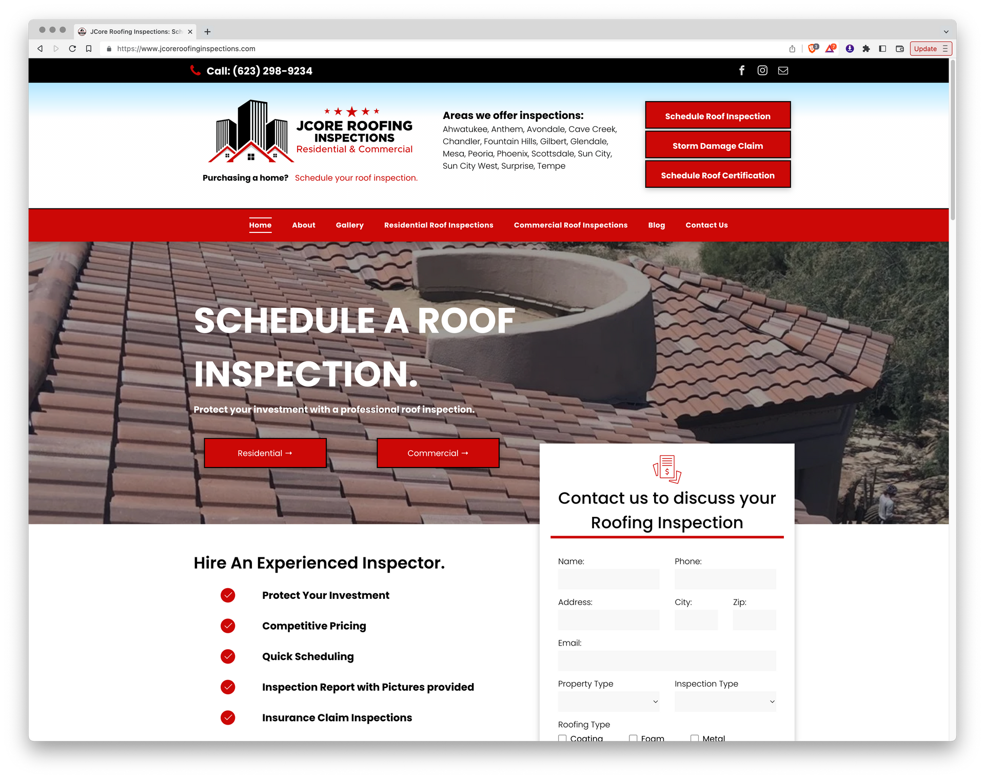 JCore Roofing Inspections