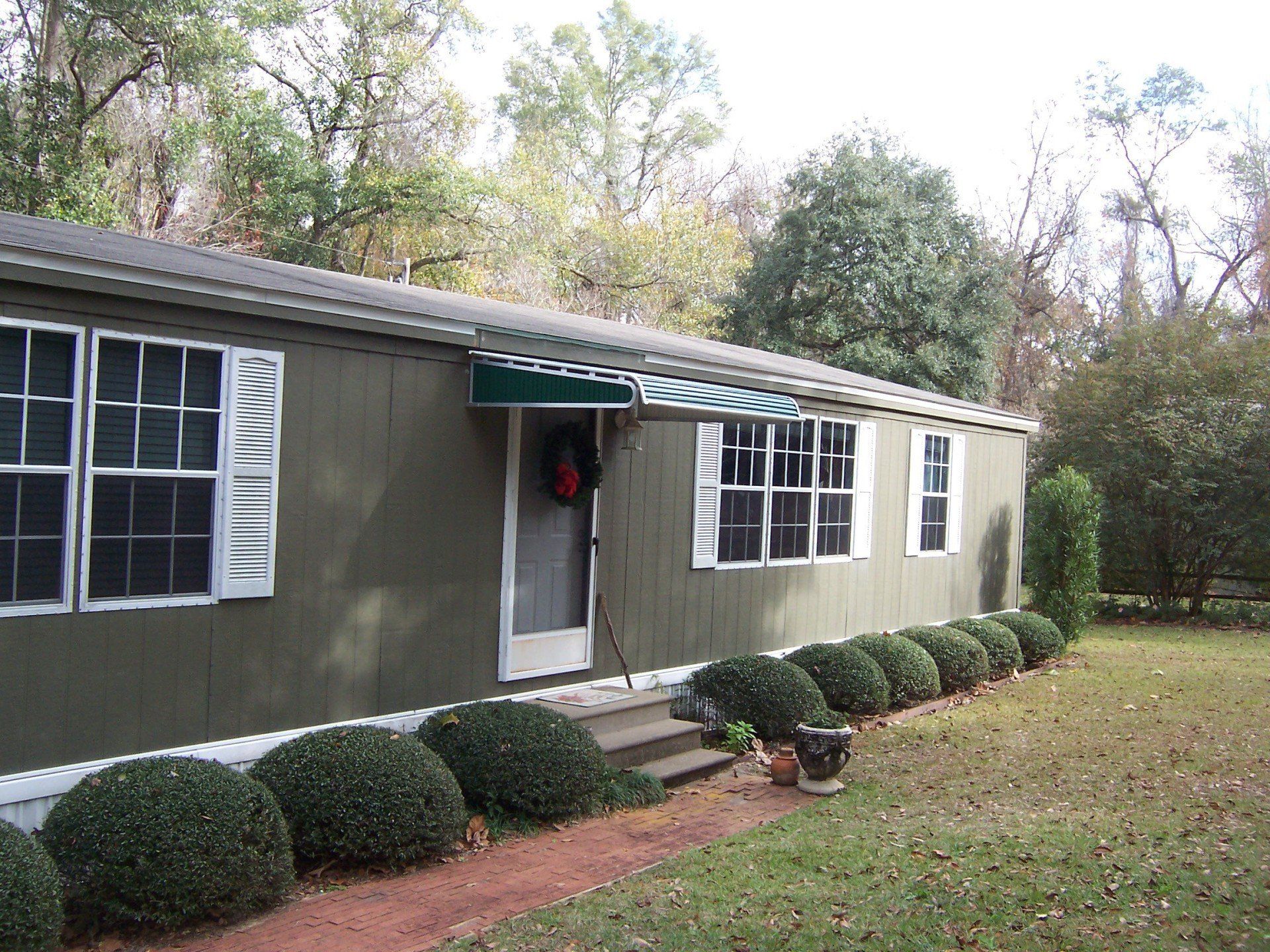 Metal Awnings ─ Hip Roof Awning in Tallahassee, FL