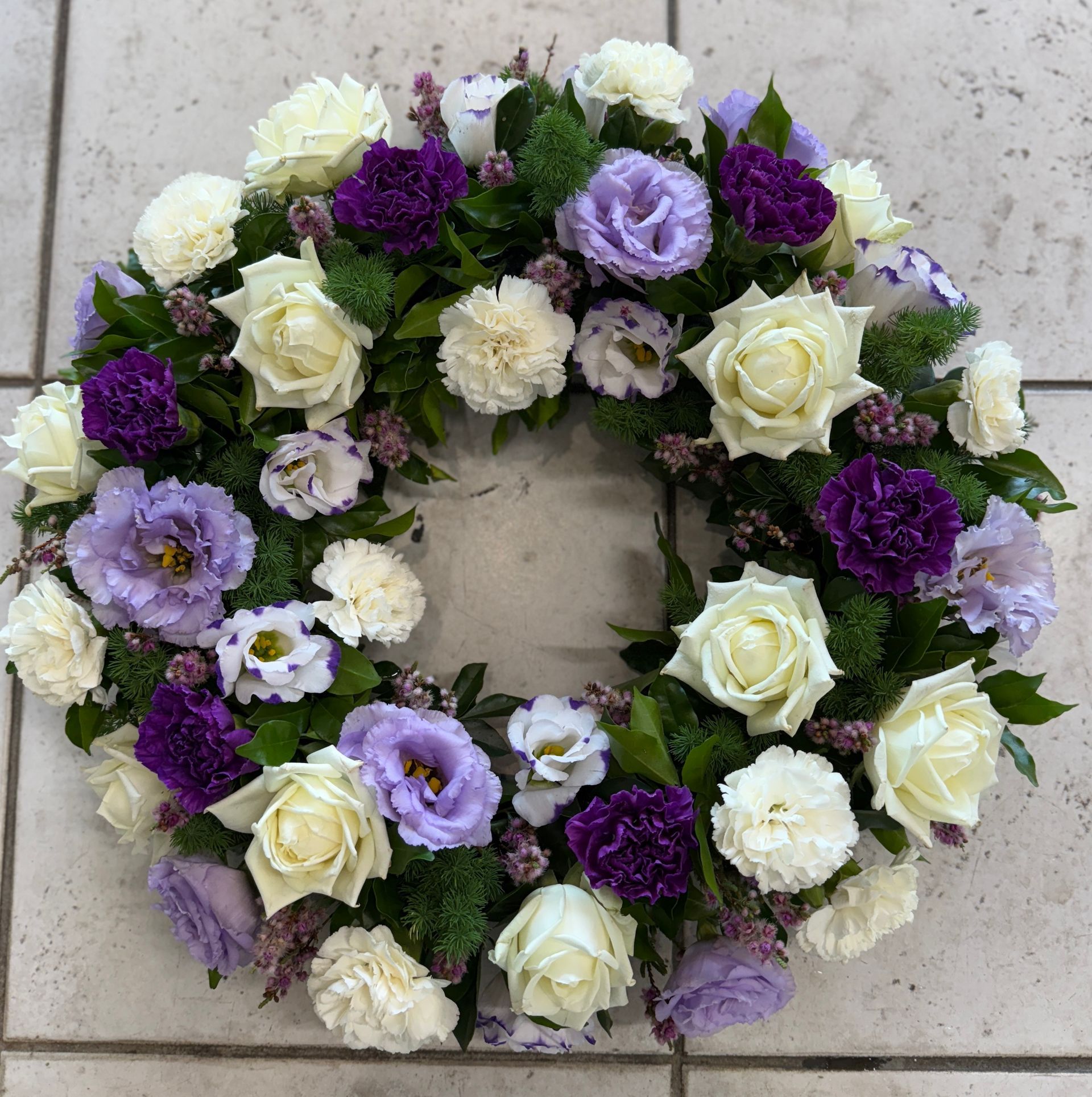 Pink Flower Heart Wreath — J'adore Flowers & Gifts Cairns In Earlville, QLD