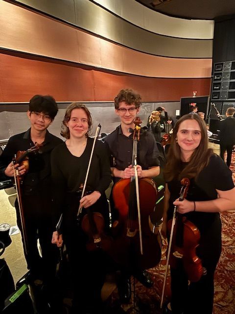 Chamber music students