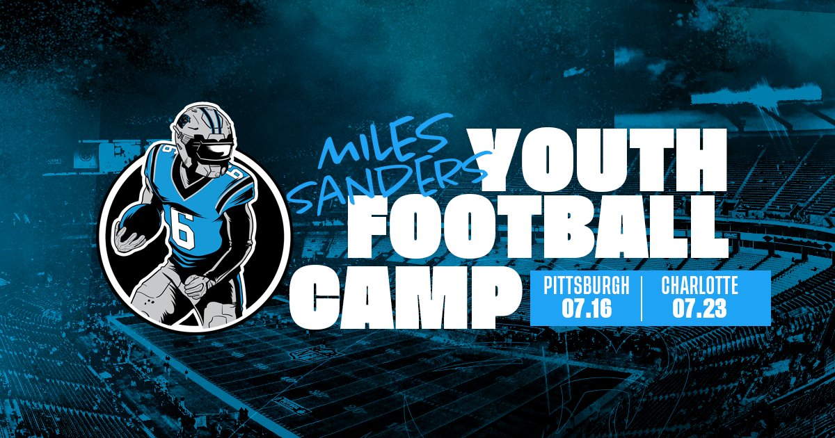 Miles Sanders hosts football camp in Luzerne County