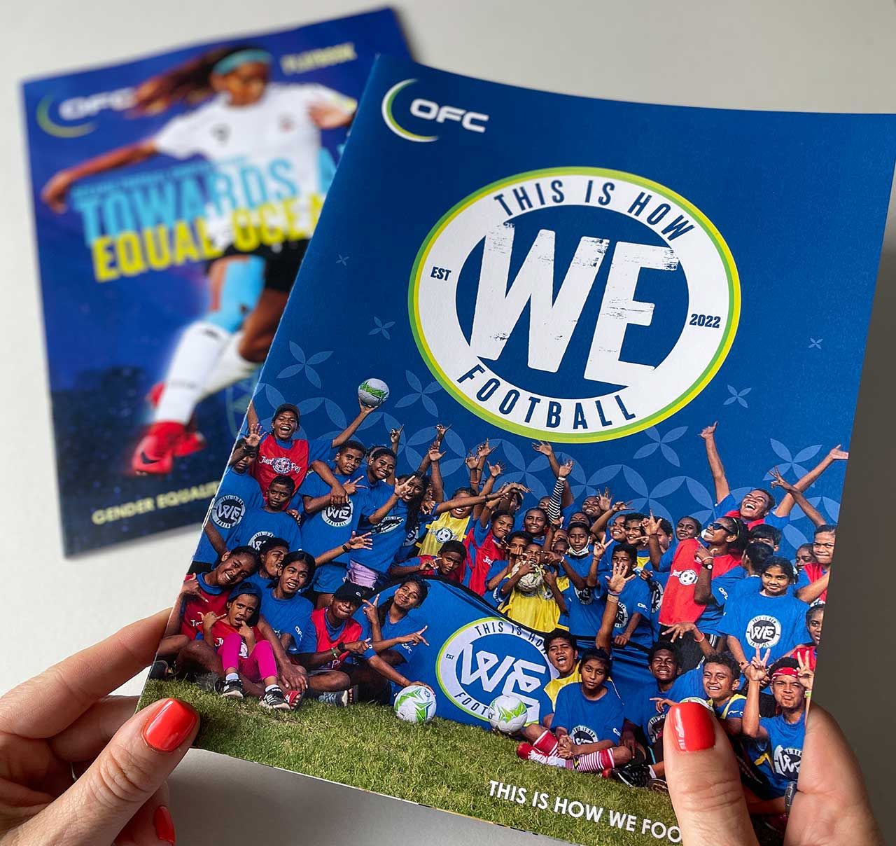 Two brochures: one titled