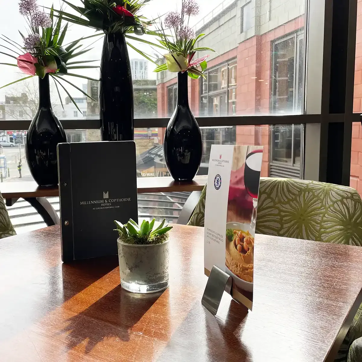 Menu Design in Fulham, London