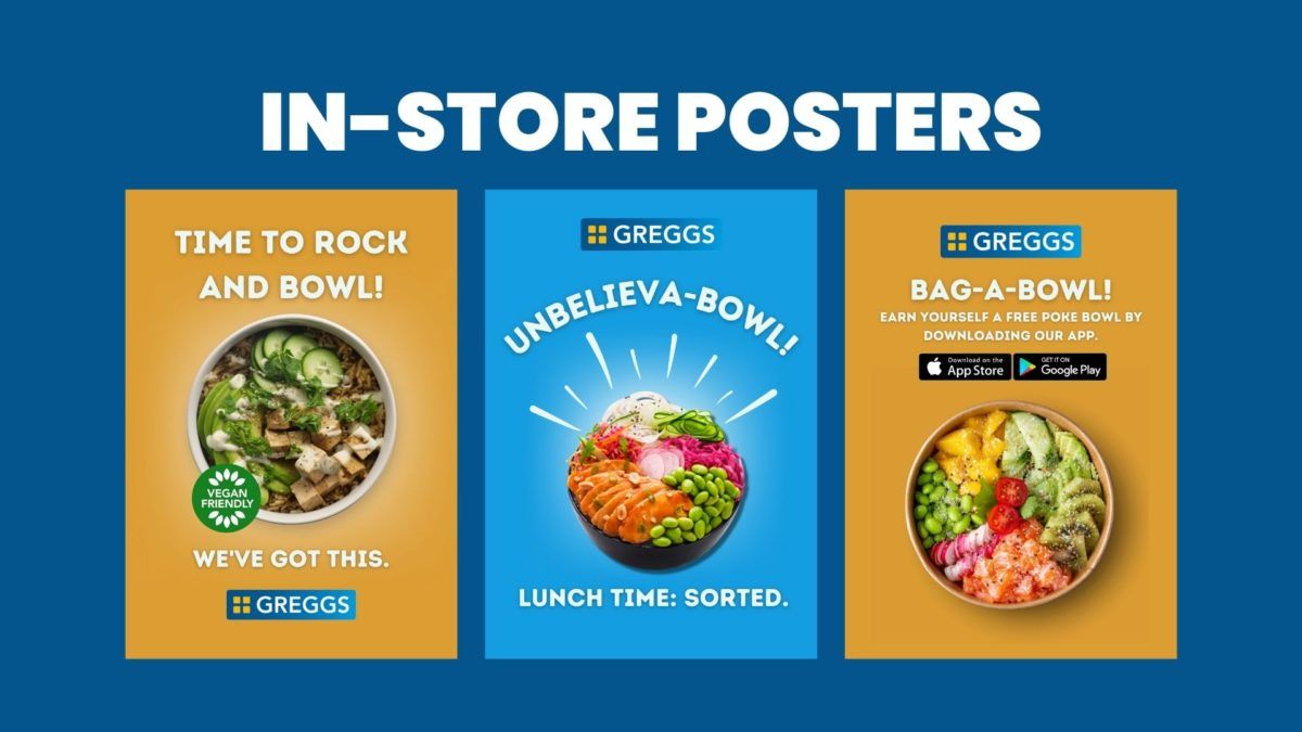 App Download Promo Poster examples