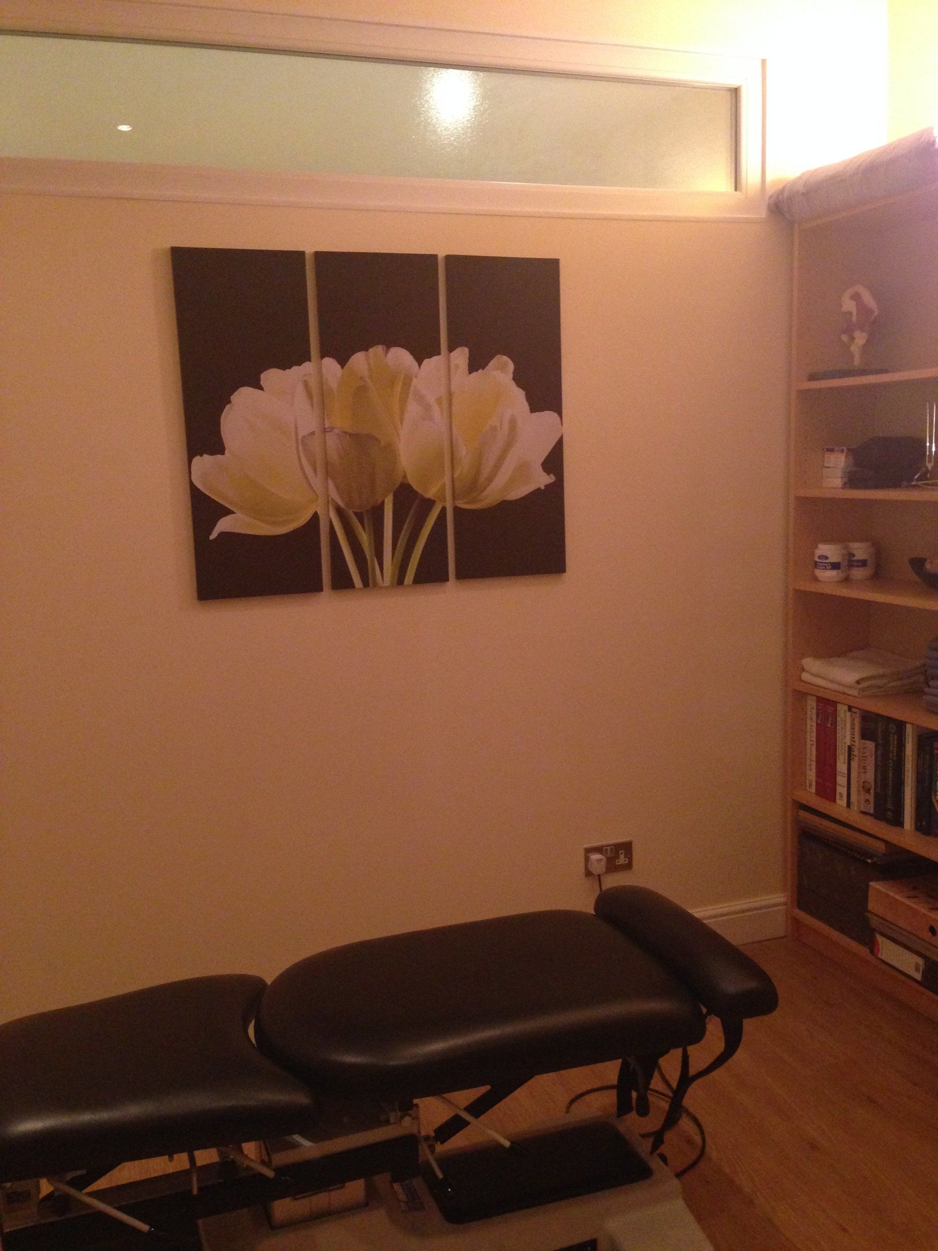 Chiropractic treatment - Chester, Wirral - Collins Chiropractic - Reception