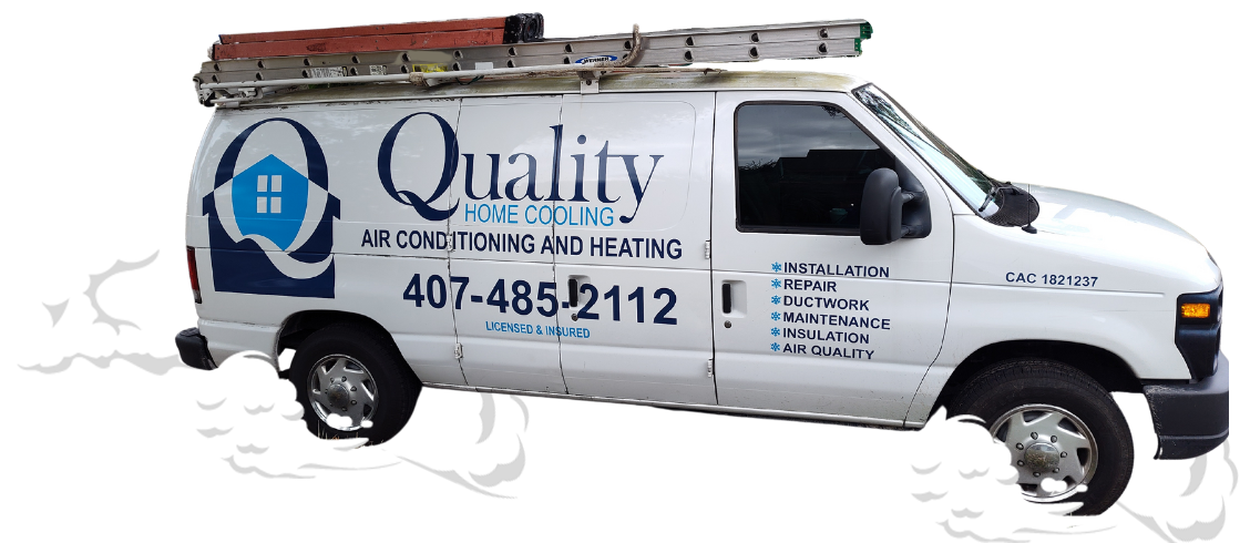 Quality Home Cooling Service Van