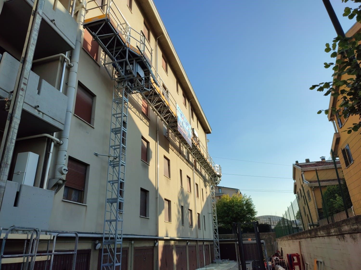 noleggio di ponteggi mobili con Ital Lift Solutions