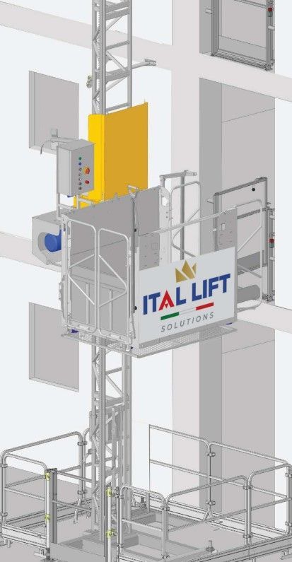 noleggio di montacarichi per l'edilizia di Ital Lift Solutions