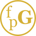 Golden circle logo with 