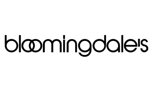 A black and white logo for bloomingdale 's on a white background.