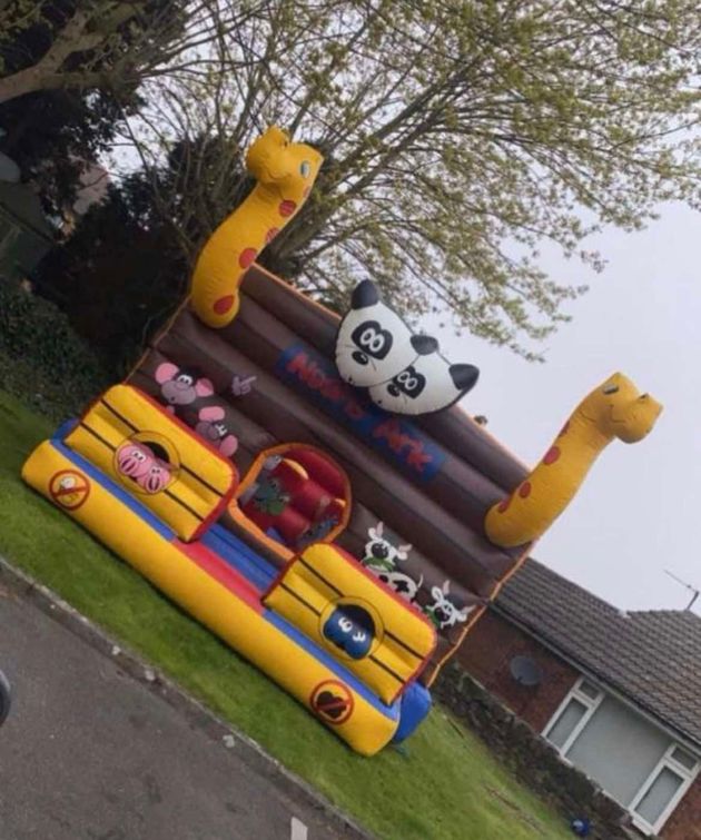 Princess Castle bouncy castle hire