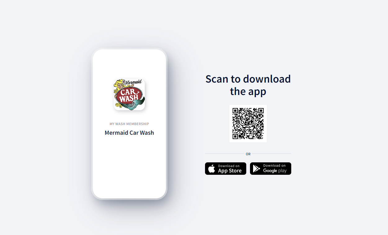 Carwash membership app