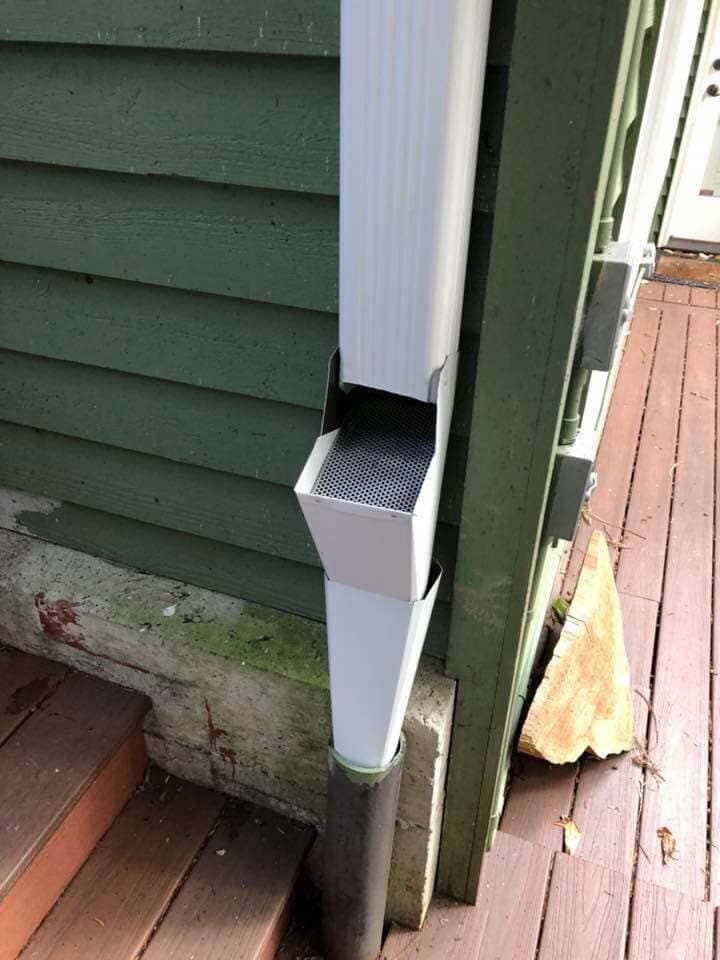 Downspout Cleaning — Downspout Opening in Newberg, OR