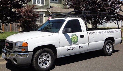 Service Truck — Olympia, WA — Kuster Homes & Remodeling
