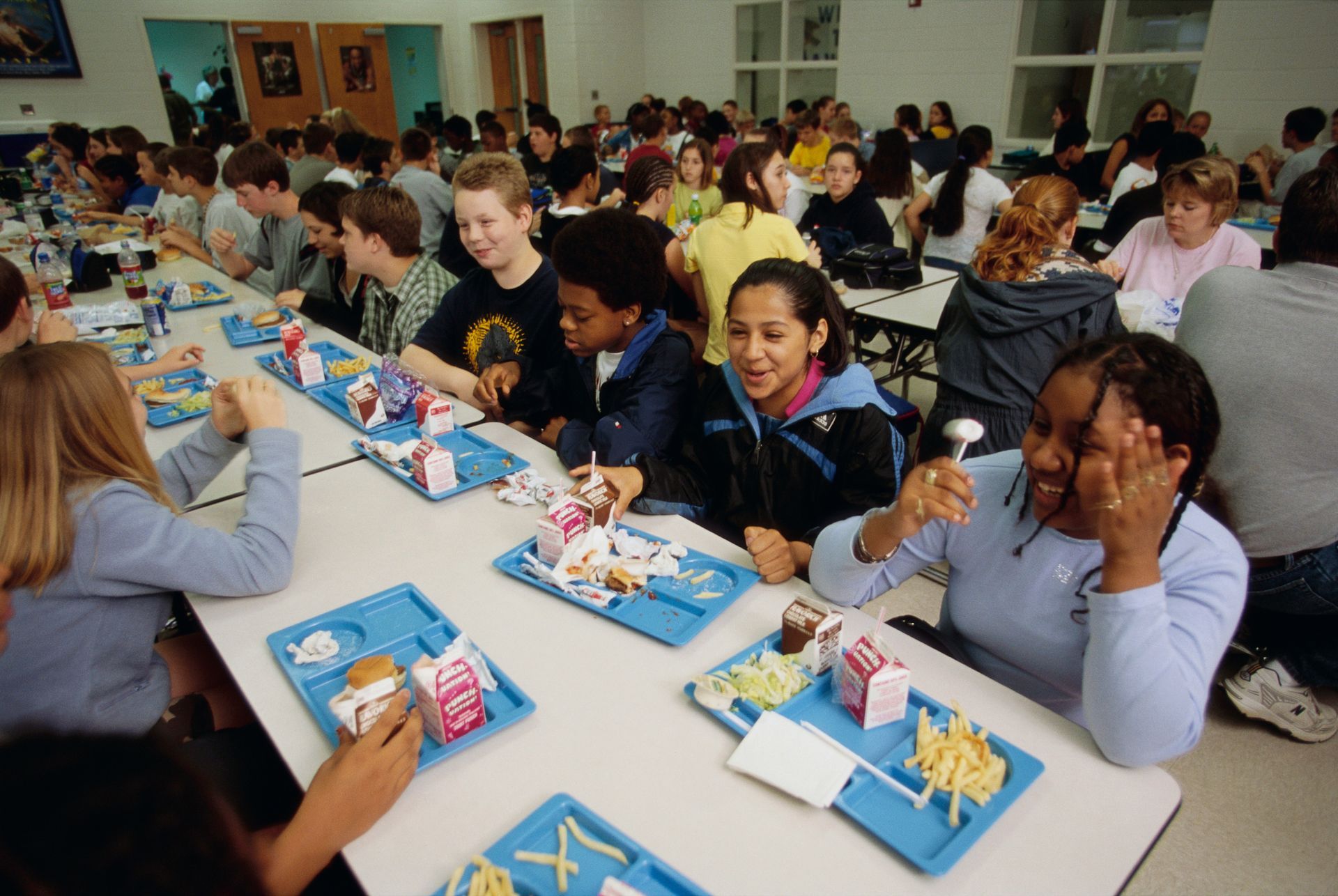 Students Taking Lunch - Skokie, IL - The Education Foundation