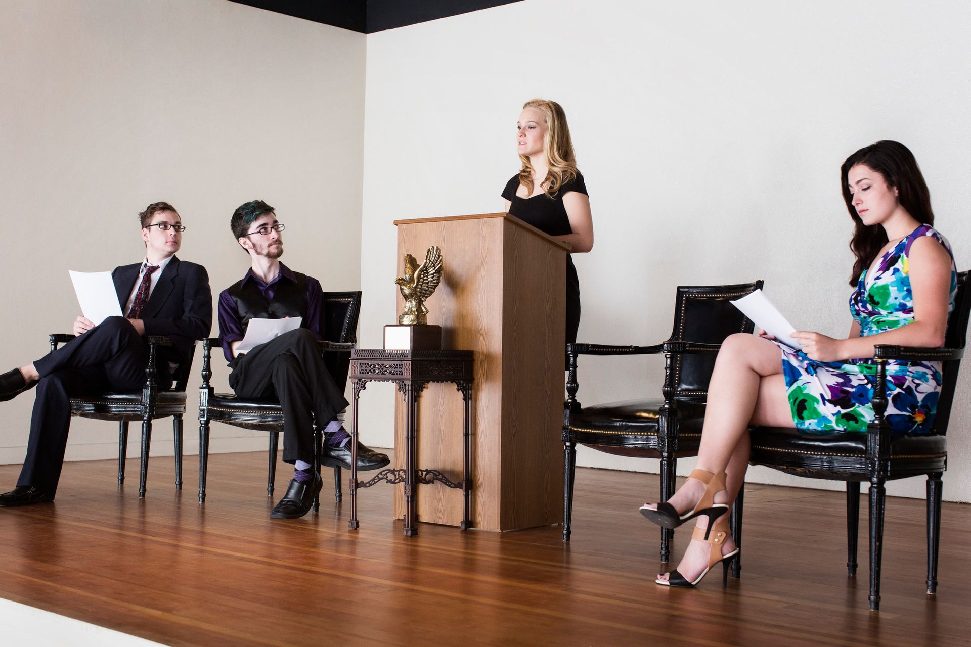 Four People Talking - Skokie, IL - The Education Foundation