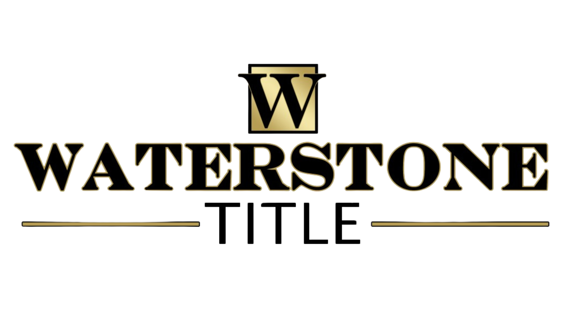 Waterstone Title Logo