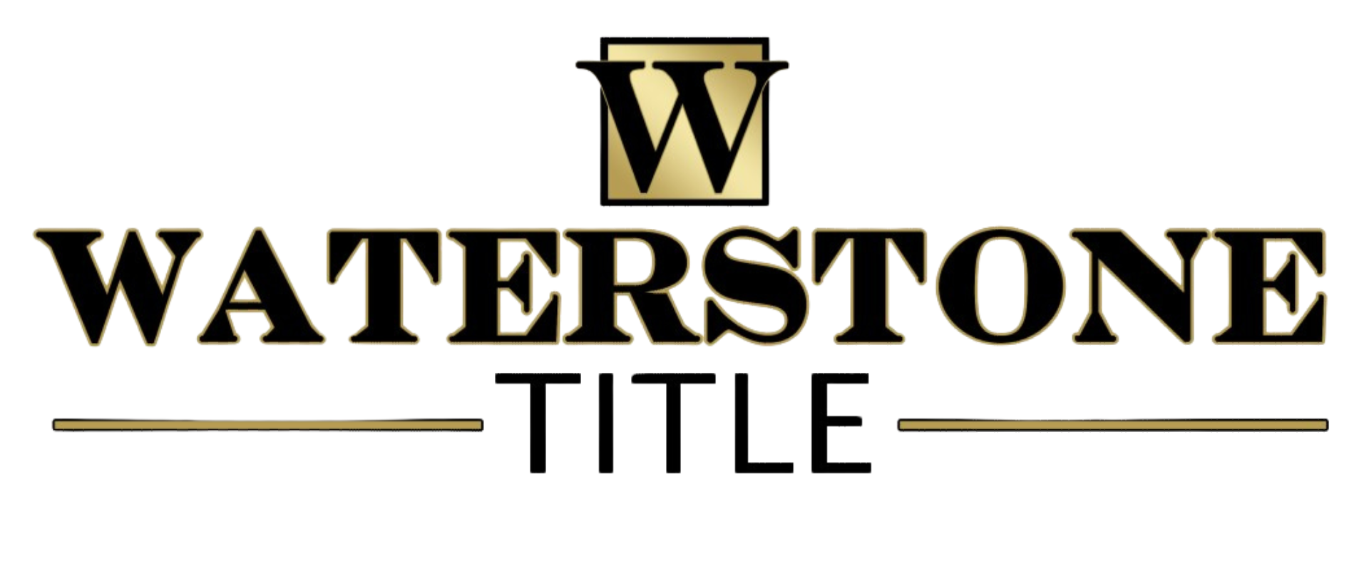Waterstone Title Logo