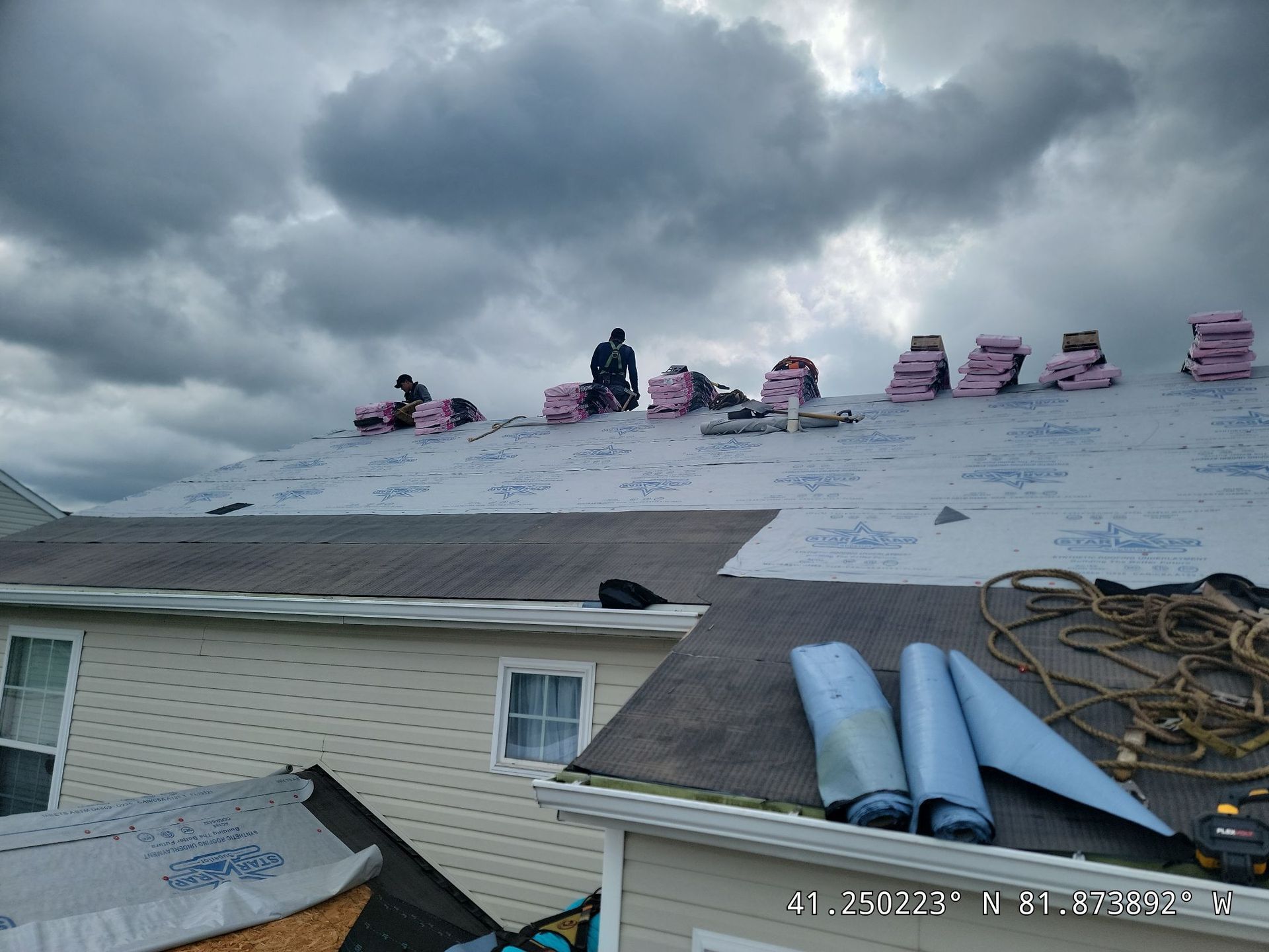 Residential House Roofing