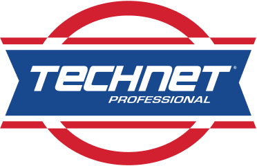TechNet Professional logo: blue and white text on a blue starburst, ringed by a red and white circle. | Clemente's Auto Care