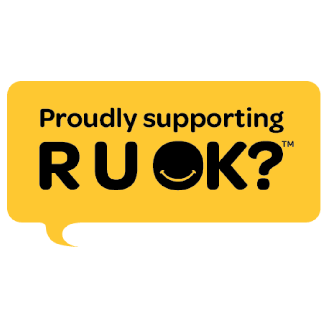 R U OK? logo - proudly supporting