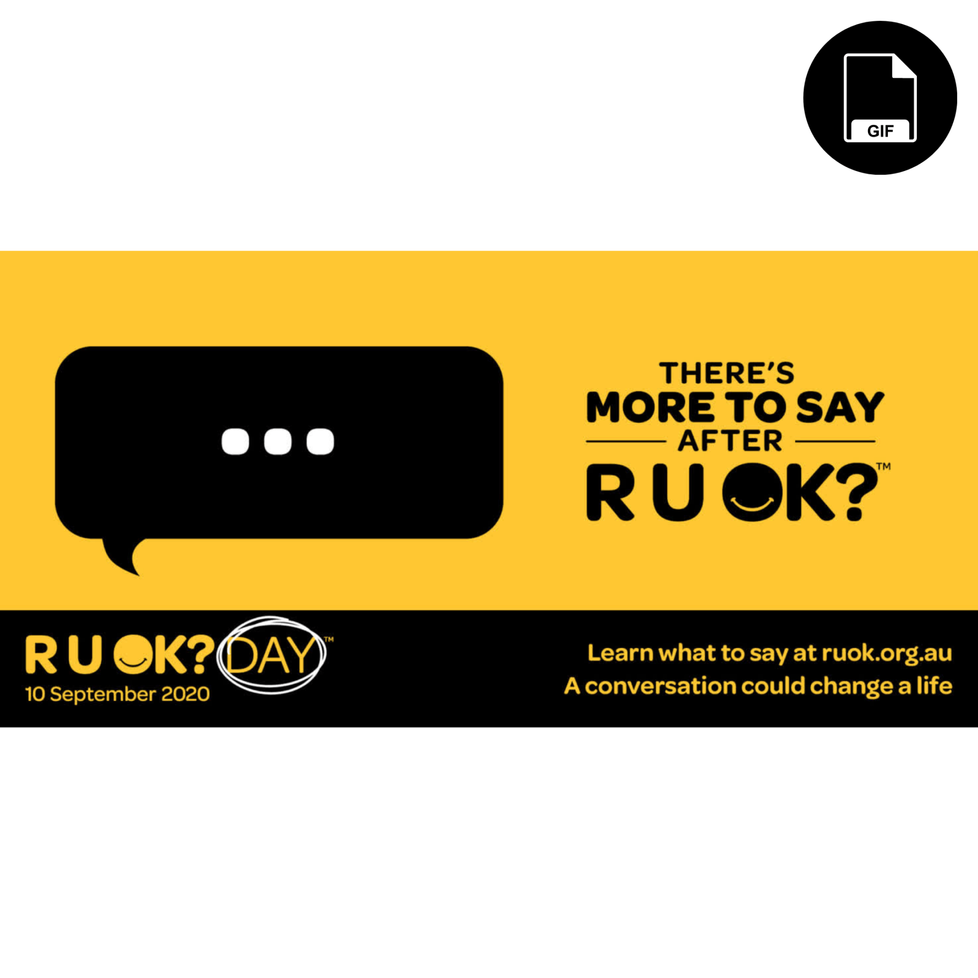 R U OK? A conversation could change a life