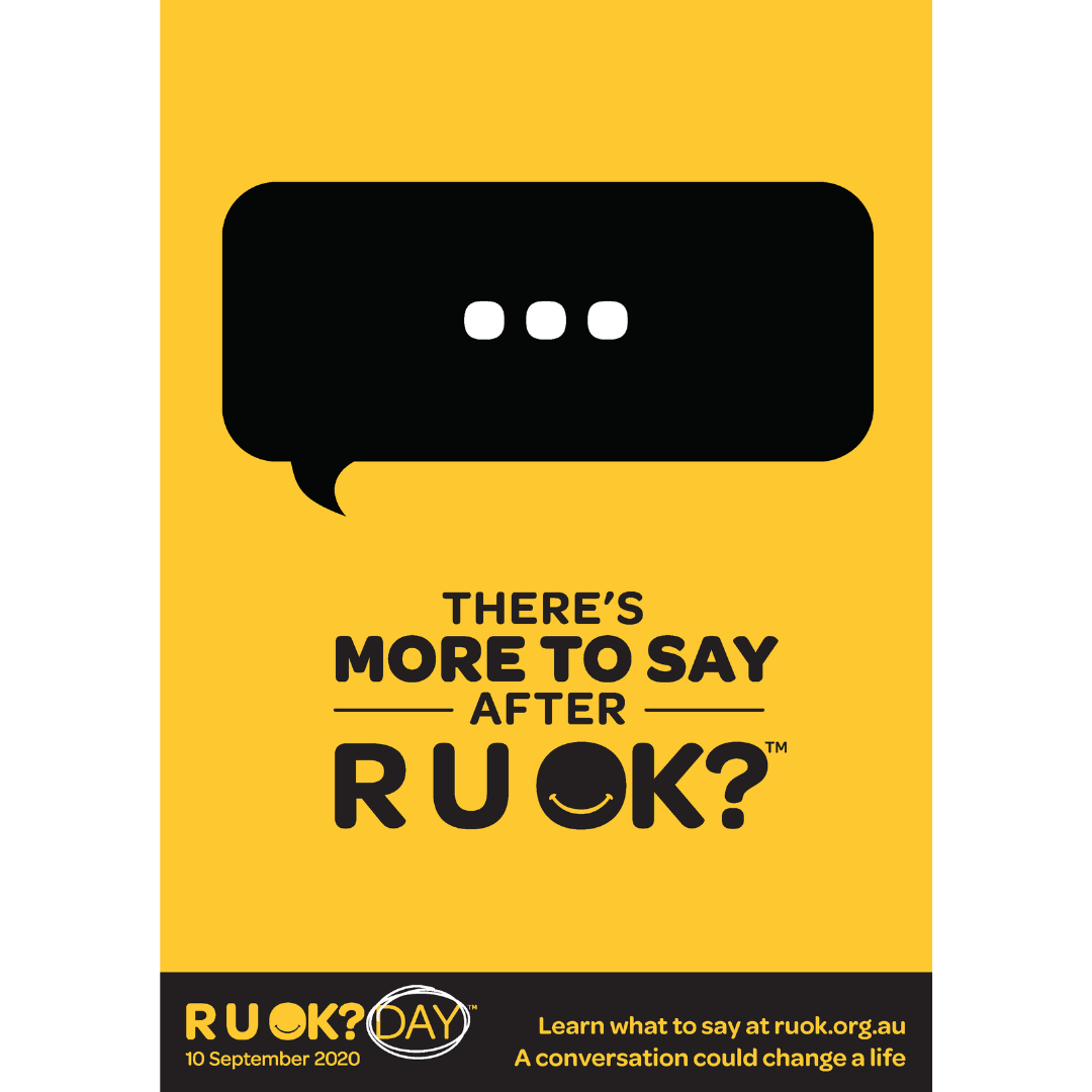 R U OK? A conversation could change a life