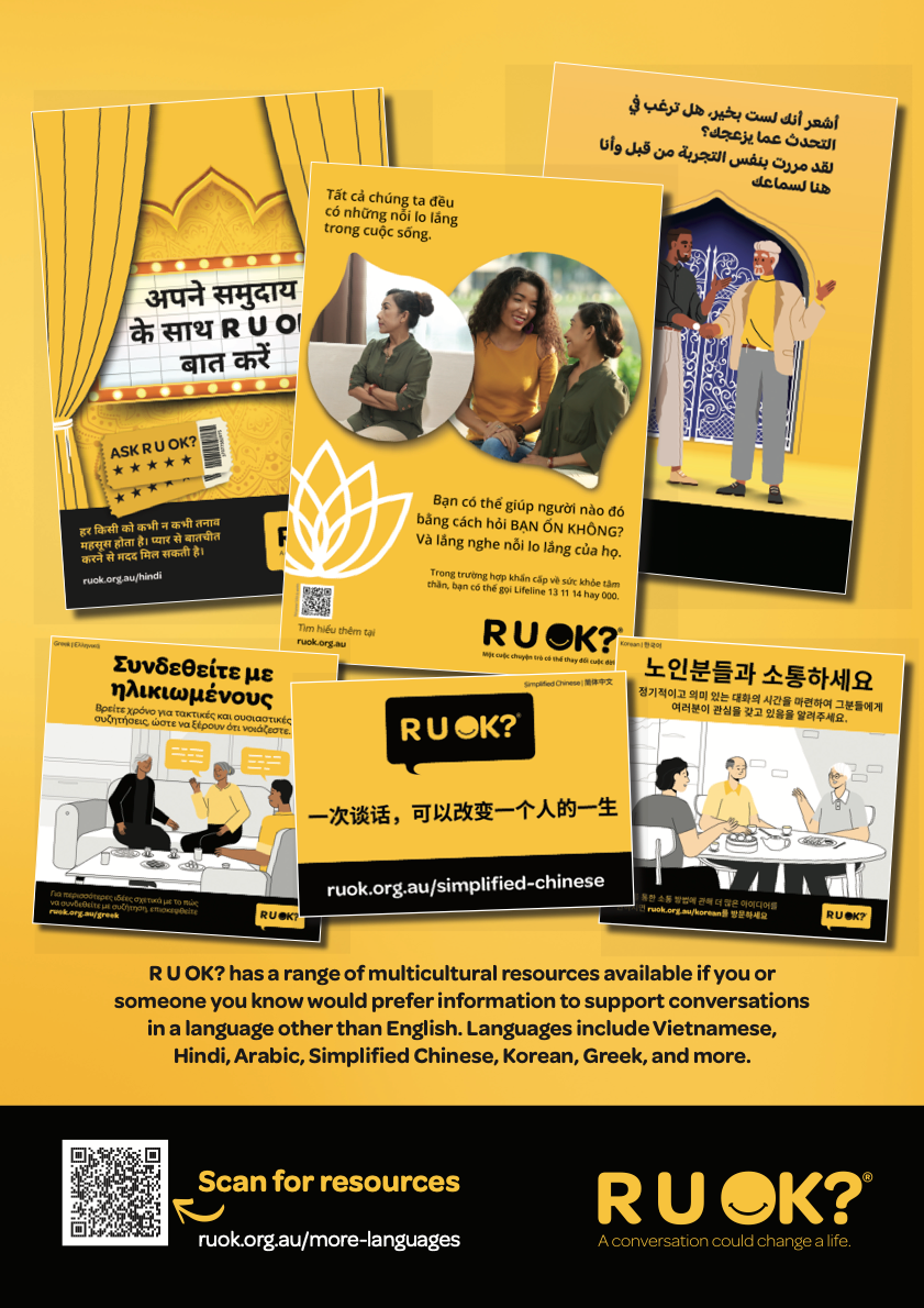 guide to starting a conversation poster