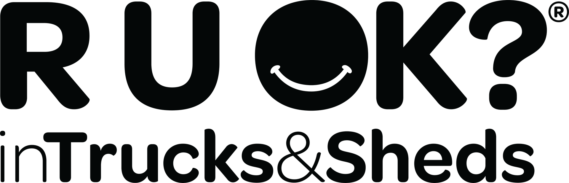 Healthy Heads Trucks and Sheds and R U OK? logo