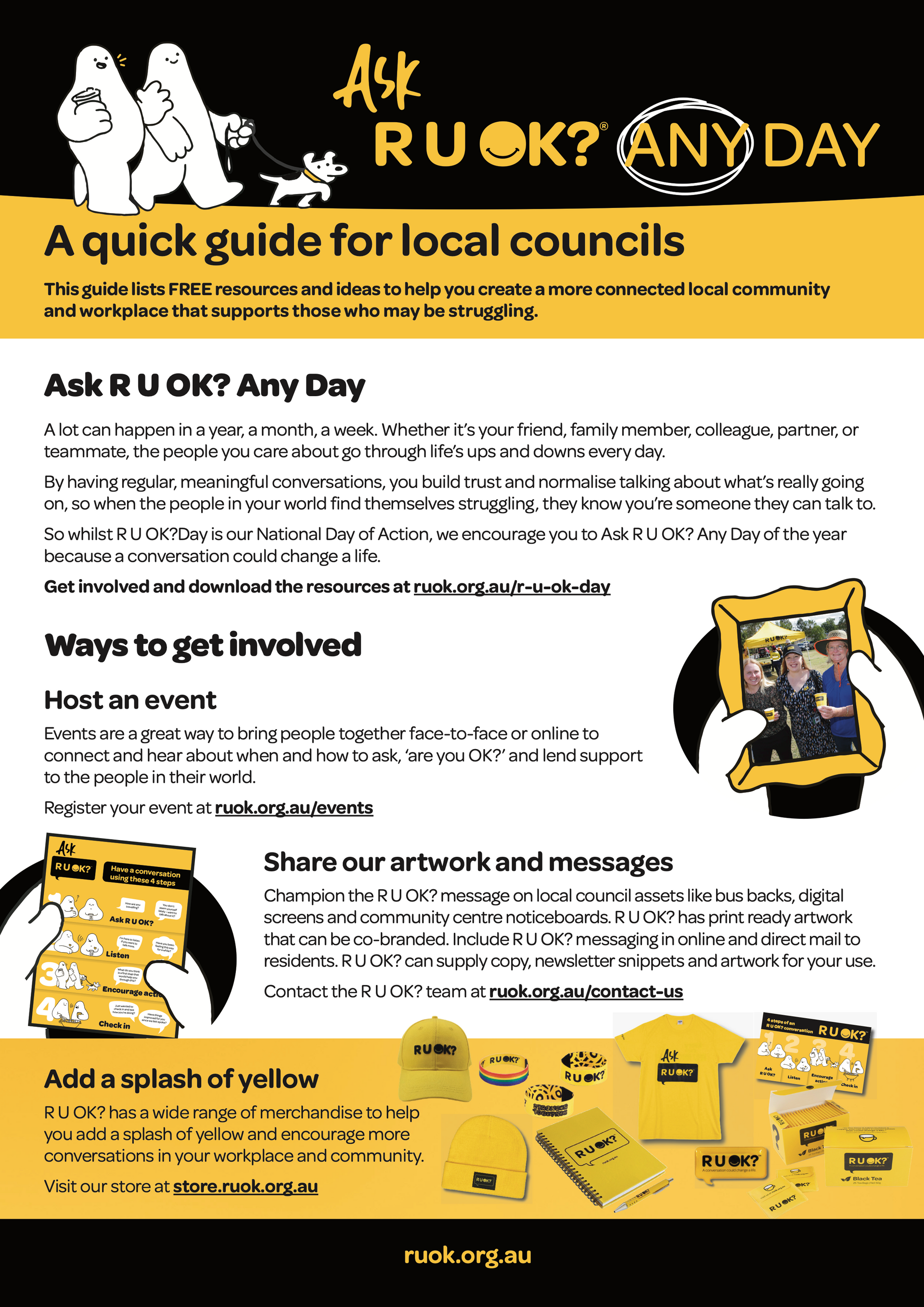 Quick Guide for local councils to support R U OK?