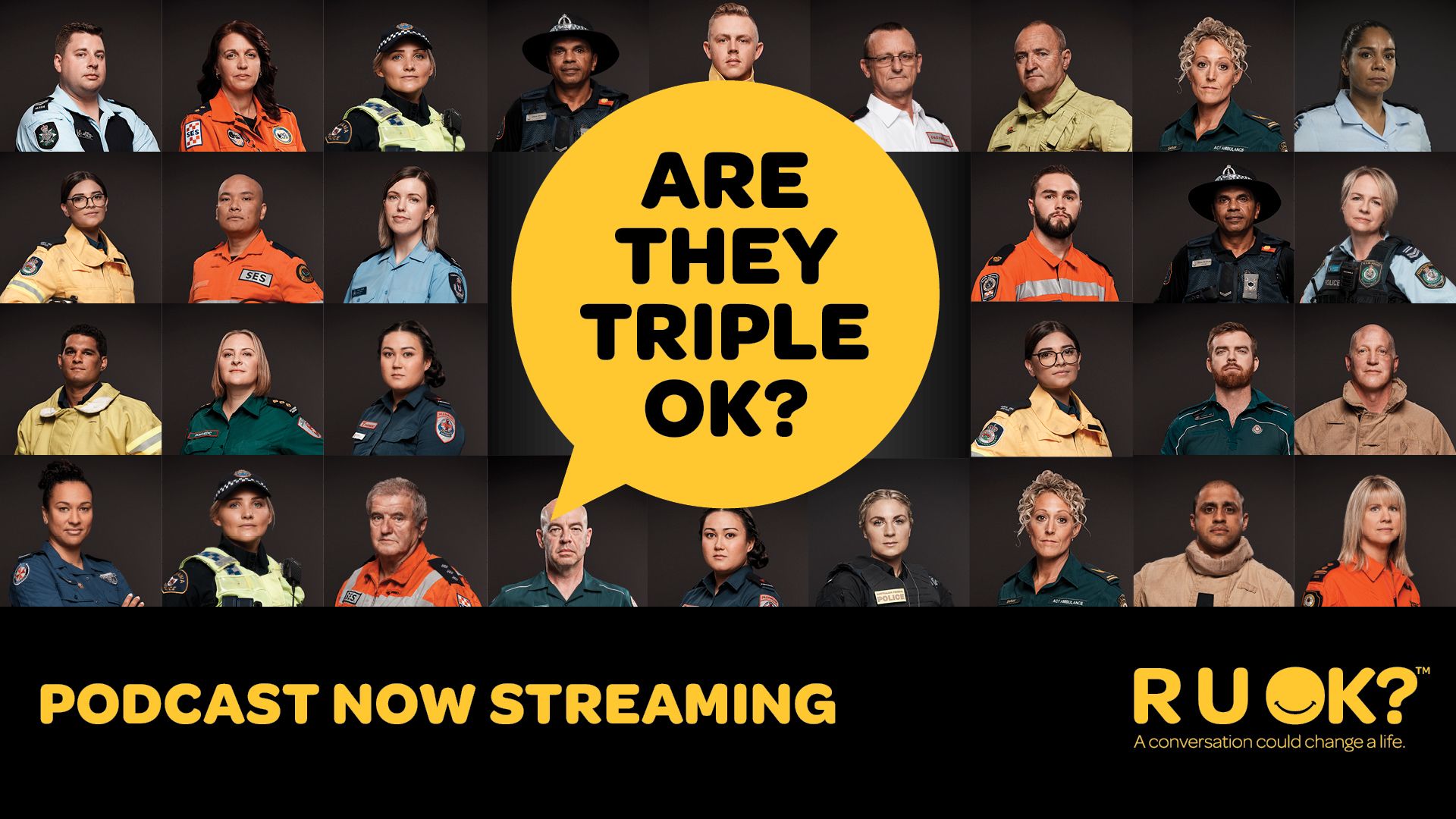 Are They Triple OK? podcast now streaming tile