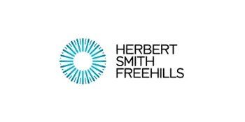 Herbert Smith Freehills logo with website link