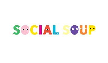 Social Soup logo with website link