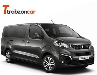 Trabzon otomatik vites minibüs kiralama Peugeot Traveller