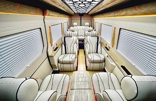 trabzon vip tasarımlı mercedes sprinter minibüs kiralama