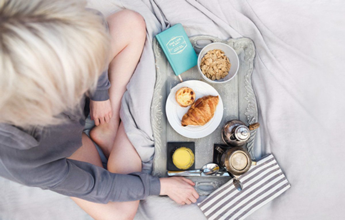 Breakfast in bed with budi image