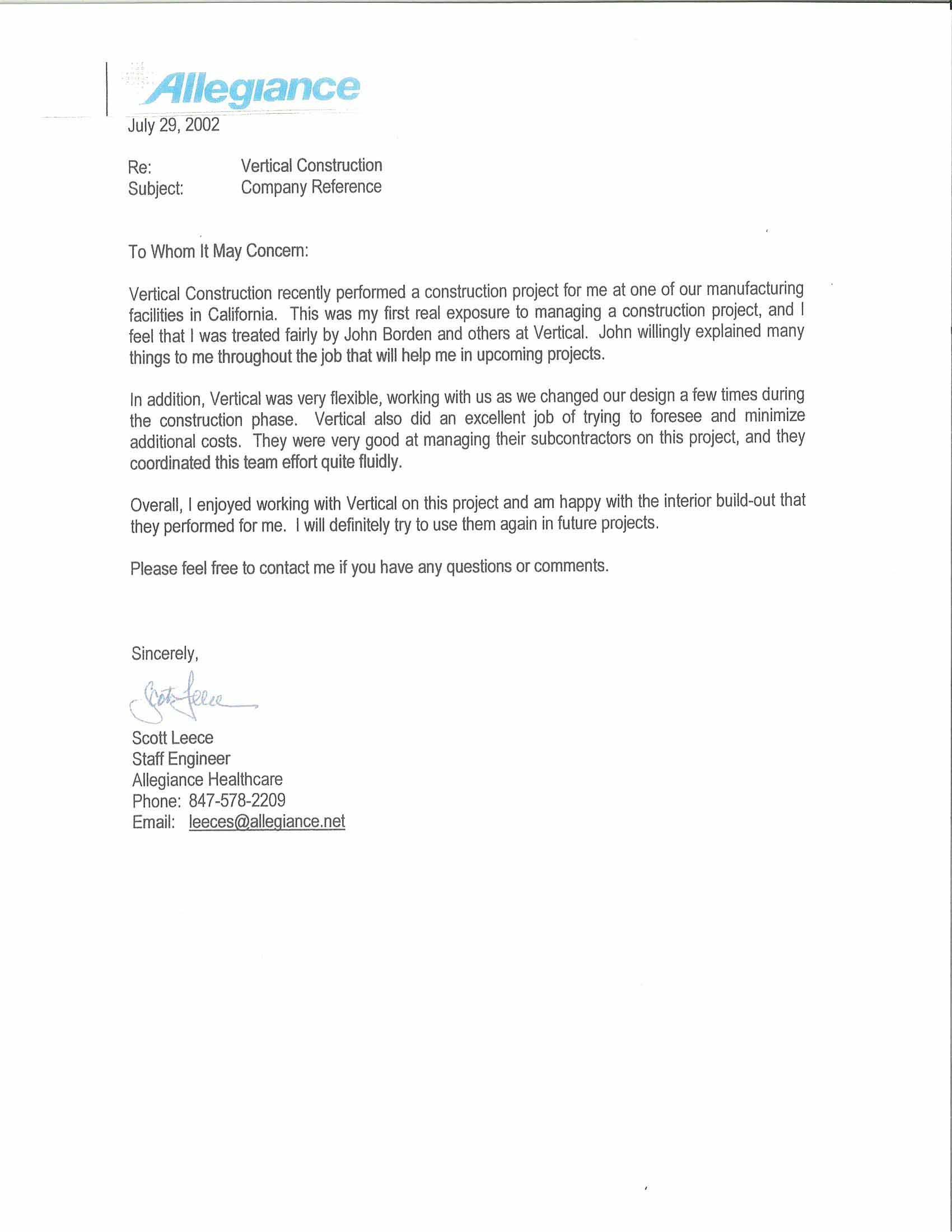 General Contractor and Construction Company.